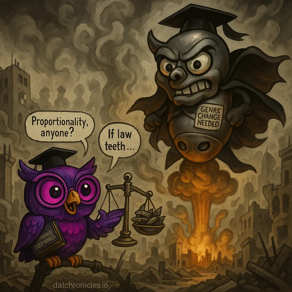 Evaporation and the Laws of War