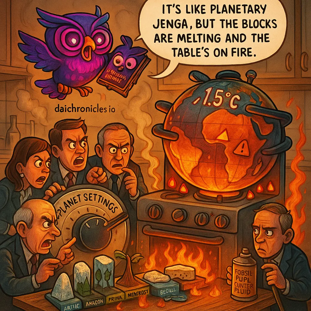 Thermodynamics and Tipping Points